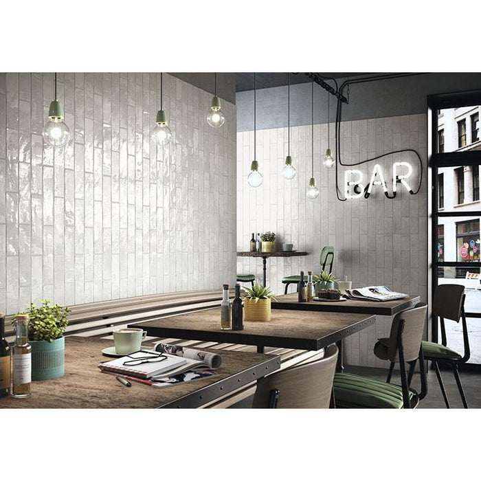 Bellagio Tile - Rain Drops Collection 3" x 12" Wall Tile - Day Break