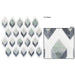 Bellagio Tile - Ashbury Series Mosaic Tile - Cornflower Way
