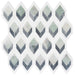 Bellagio Tile - Ashbury Series Mosaic Tile - Cornflower Way