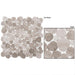 Bellagio Tile Holy Trail Series Pebble Mosaic Tile (Full Sheet) - Nahal Yarkon