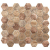 See Bellagio Tile - Woodland Series Mosaic Tile - Autumn Maple