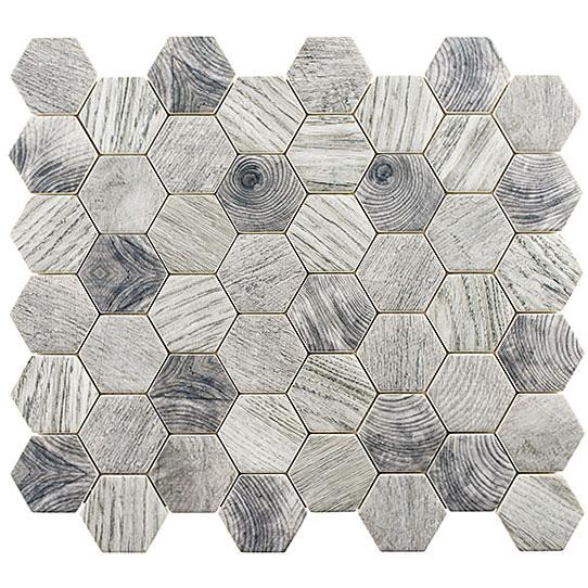 Bellagio Tile - Woodland Series Mosaic Tile - Evening Birch