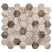 Bellagio Tile - Woodland Series Mosaic Tile - Tawny Oak