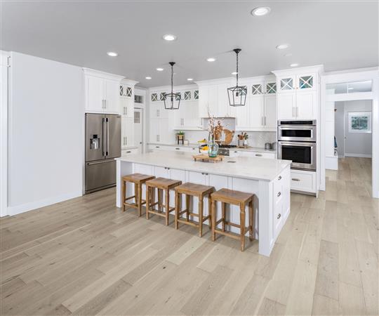 Nuvelle - Sea Harbor Engineered Hardwood - Bianco Room Scene