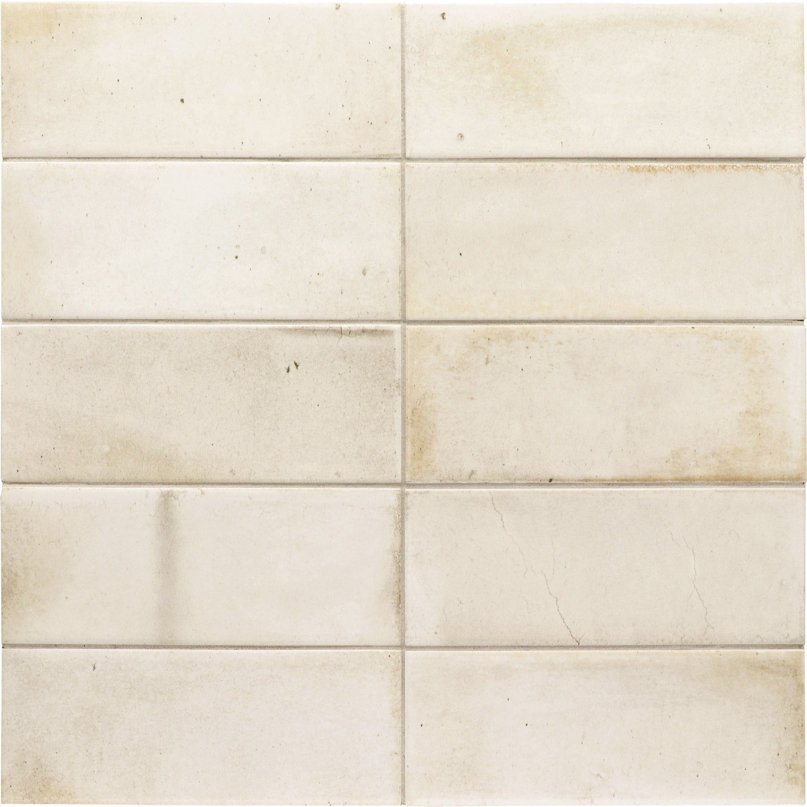 Equipe - Hanoi 2 1/2" x 8" Ceramic Tile - White