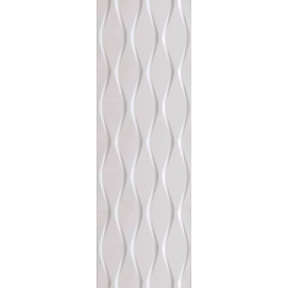 Happy Floors Glaciar Nude Porcelain Wall Tile - Nude (Glossy)