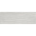 Happy Floors - Titan - 12 in. x 36 in. Rectified Ceramic Wave Wall Tile - Glossy - White