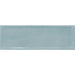 Happy Floors - Titan - 4 in. x 12 in. Edge Ceramic Wall Tile - Glossy - Aqua