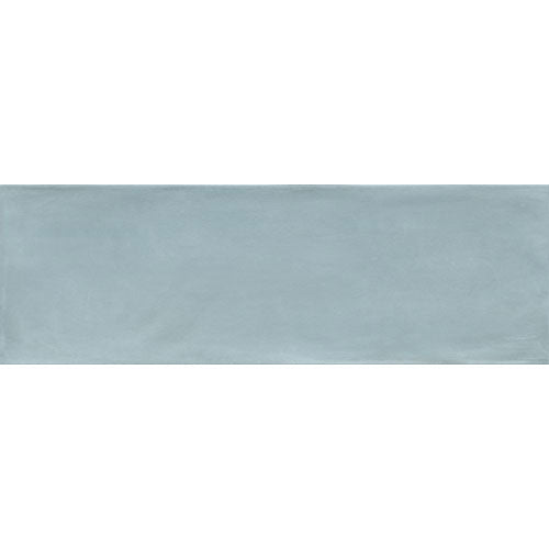Happy Floors - Titan - 4 in. x 12 in. Touch Ceramic Wall Tile - Glossy - Aqua