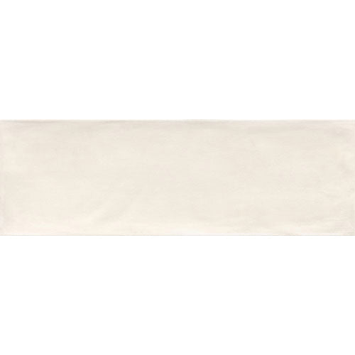 Happy Floors - Titan - 4 in. x 12 in. Touch Ceramic Wall Tile - Glossy - Ivory