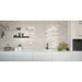 Happy Floors - Titan - 12 in. x 36 in. Rectified Ceramic Wall Tile - Glossy - Ivory