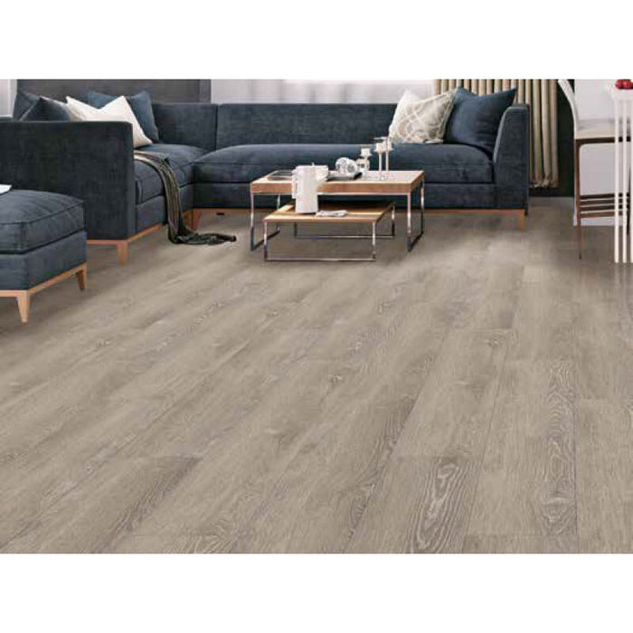 Jackson Vinyl - Freedom Plank - 6 in. x 48 in. - Cream Room Scene