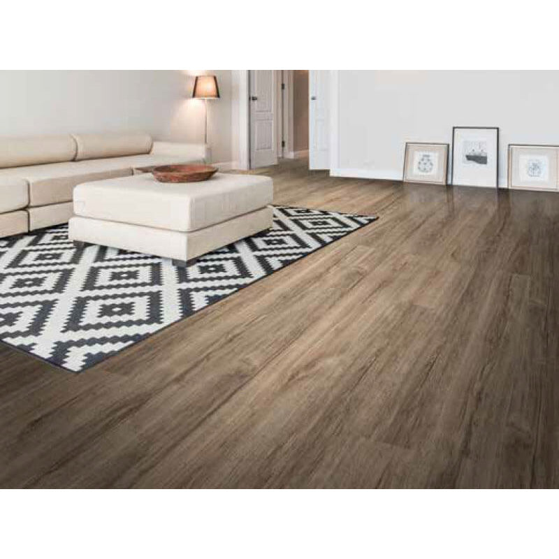 Jackson Vinyl - Freedom Plank - 6 in. x 48 in. - Taupe Room