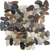 See Tesoro - Ocean Stones Collection - Sliced Pebble Mosaic - Tiger Eye