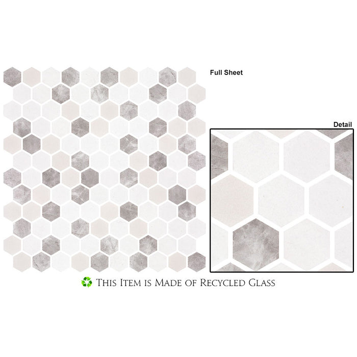 Bellagio - Karma Ridge Hexagon Mosaic - Levan Trail