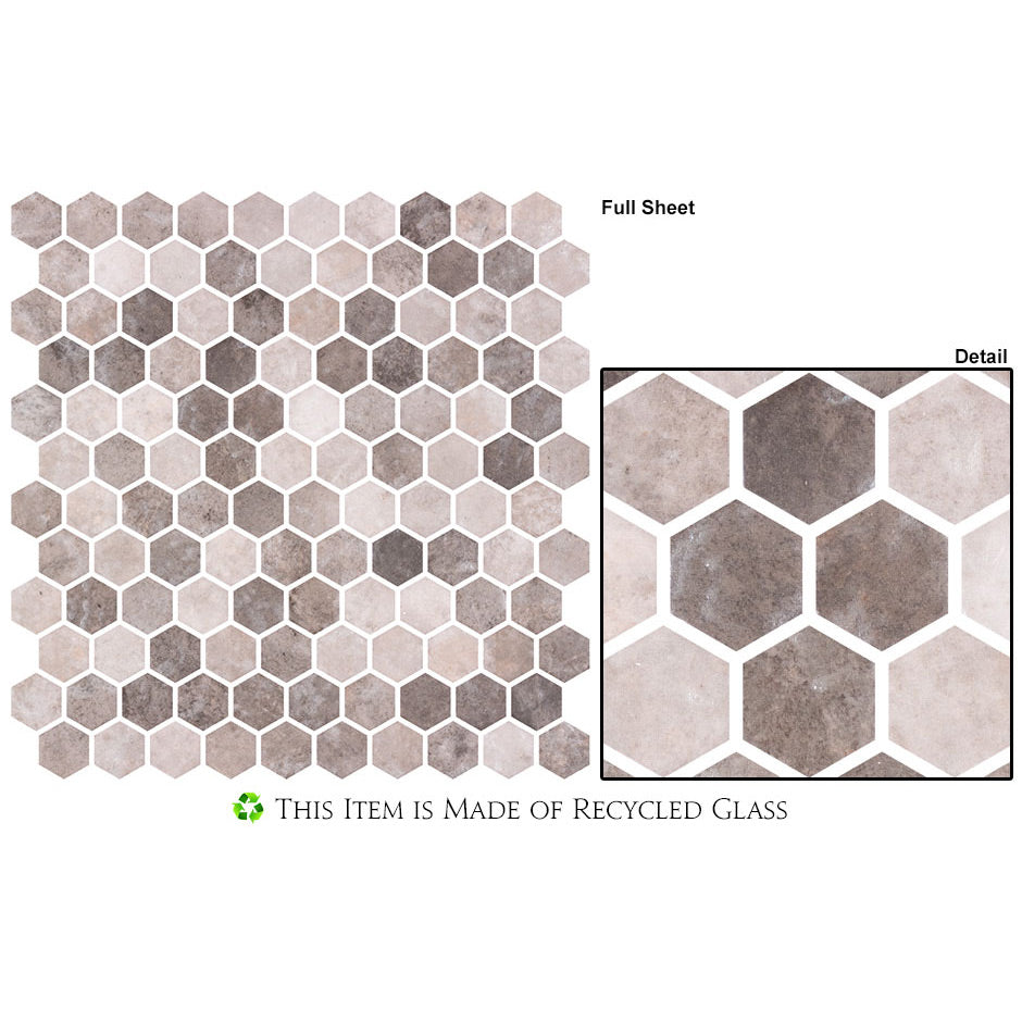 Bellagio - Karma Ridge Hexagon Mosaic - Soothing Intent