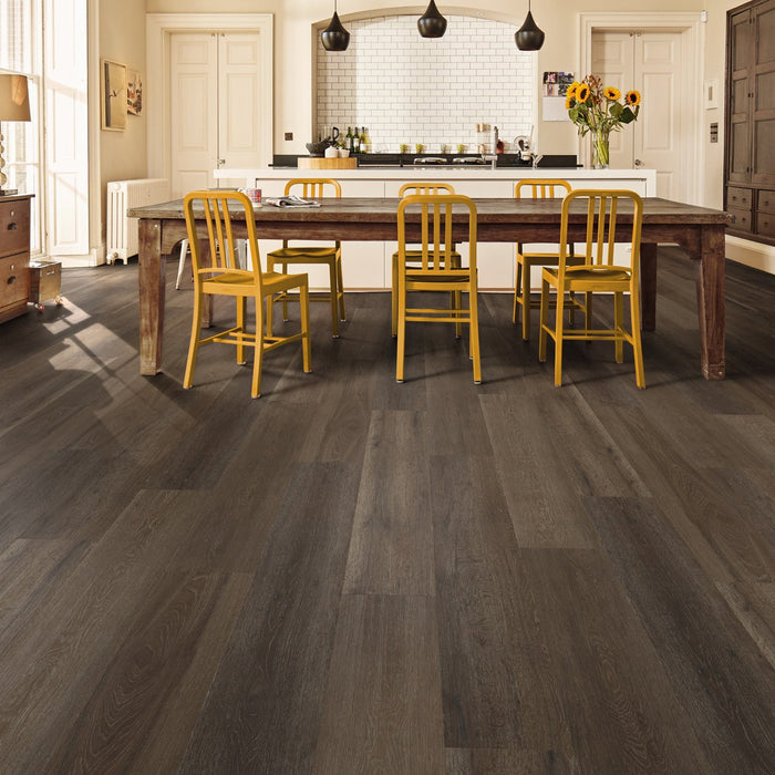 Karndean Korlok Select 56 in. x 9 in. Luxury Vinyl Tile - Washed Velvet Ash