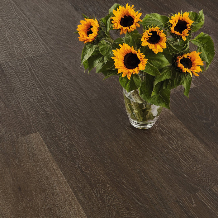 Karndean Korlok Select 56 in. x 9 in. Luxury Vinyl Tile - Washed Velvet Ash