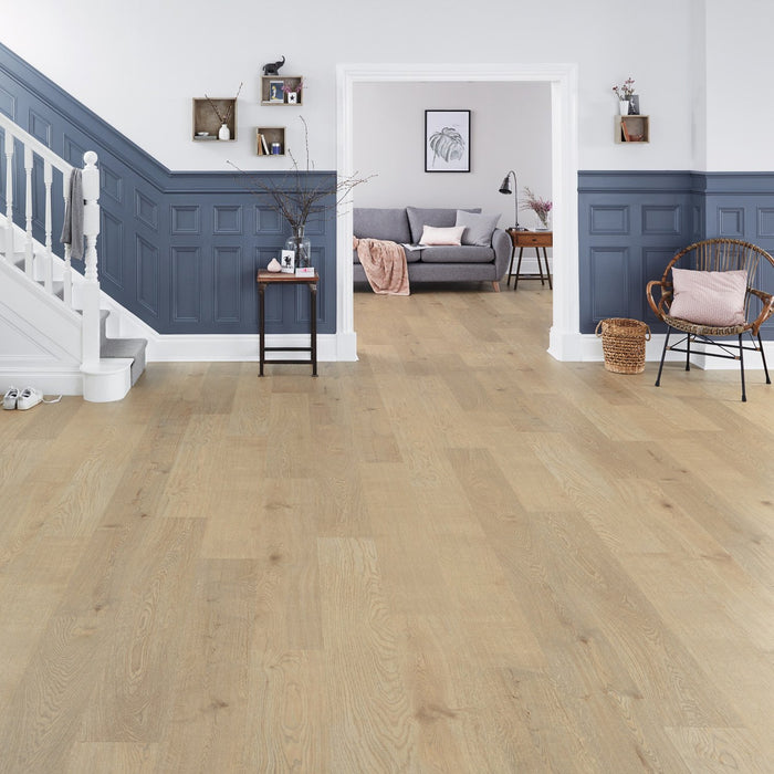 Karndean Korlok Select 56 in. x 9 in. Luxury Vinyl Tile - Washed Butternut