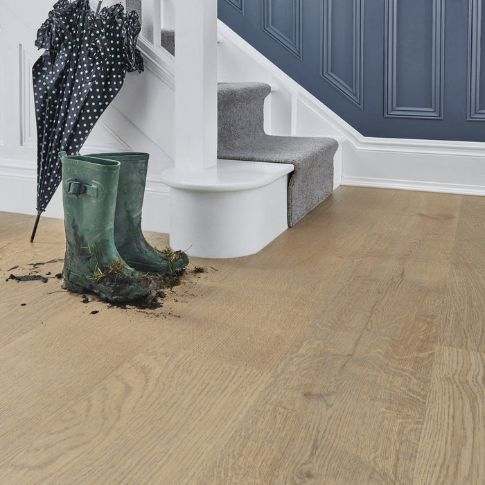 Karndean Korlok Select 56 in. x 9 in. Luxury Vinyl Tile - Washed Butternut