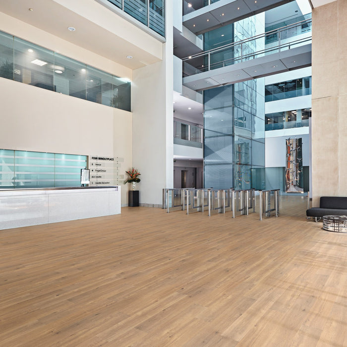Karndean Korlok Reserve 48 in. x 7 in. Luxury Vinyl Tile - North American Oak Installed