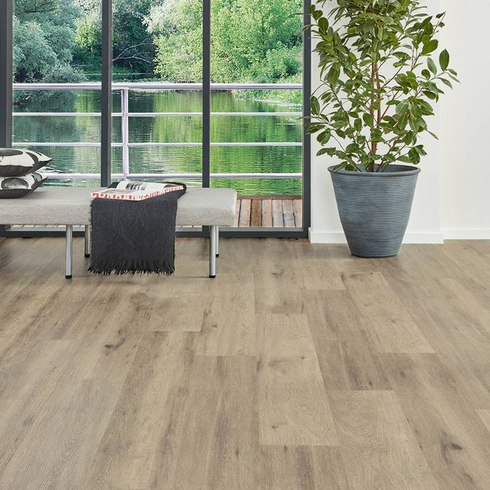 Karndean Korlok Select 56 in. x 9 in. Luxury Vinyl Tile - Baltic Washed Oak Installed