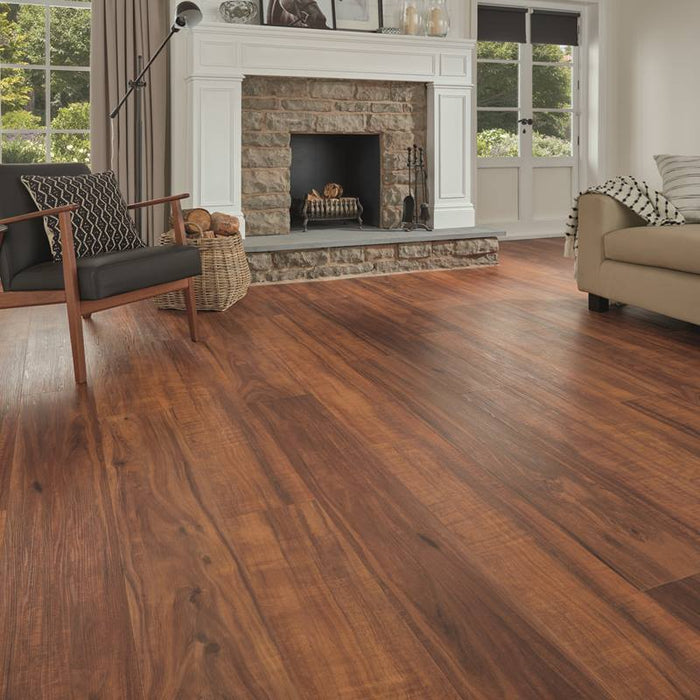 Karndean Korlok Select 56 in. x 9 in. Luxury Vinyl Tile - Natural Koa Installed
