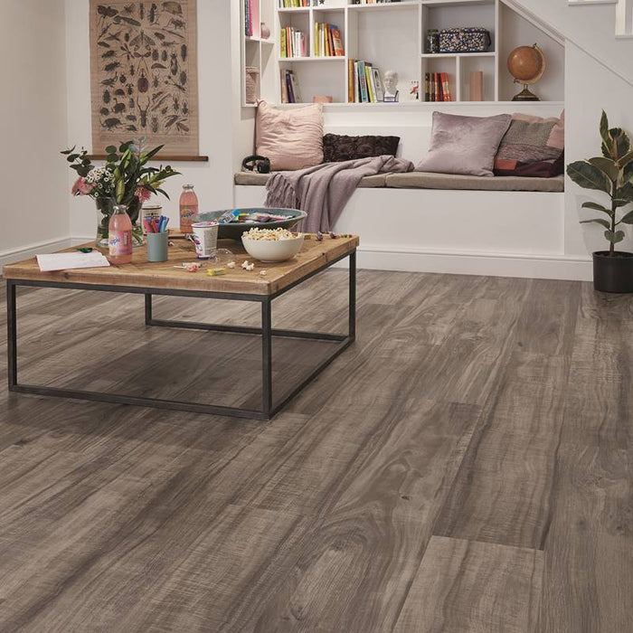 Karndean Korlok Select 56 in. x 9 in. Luxury Vinyl Tile - Smoked