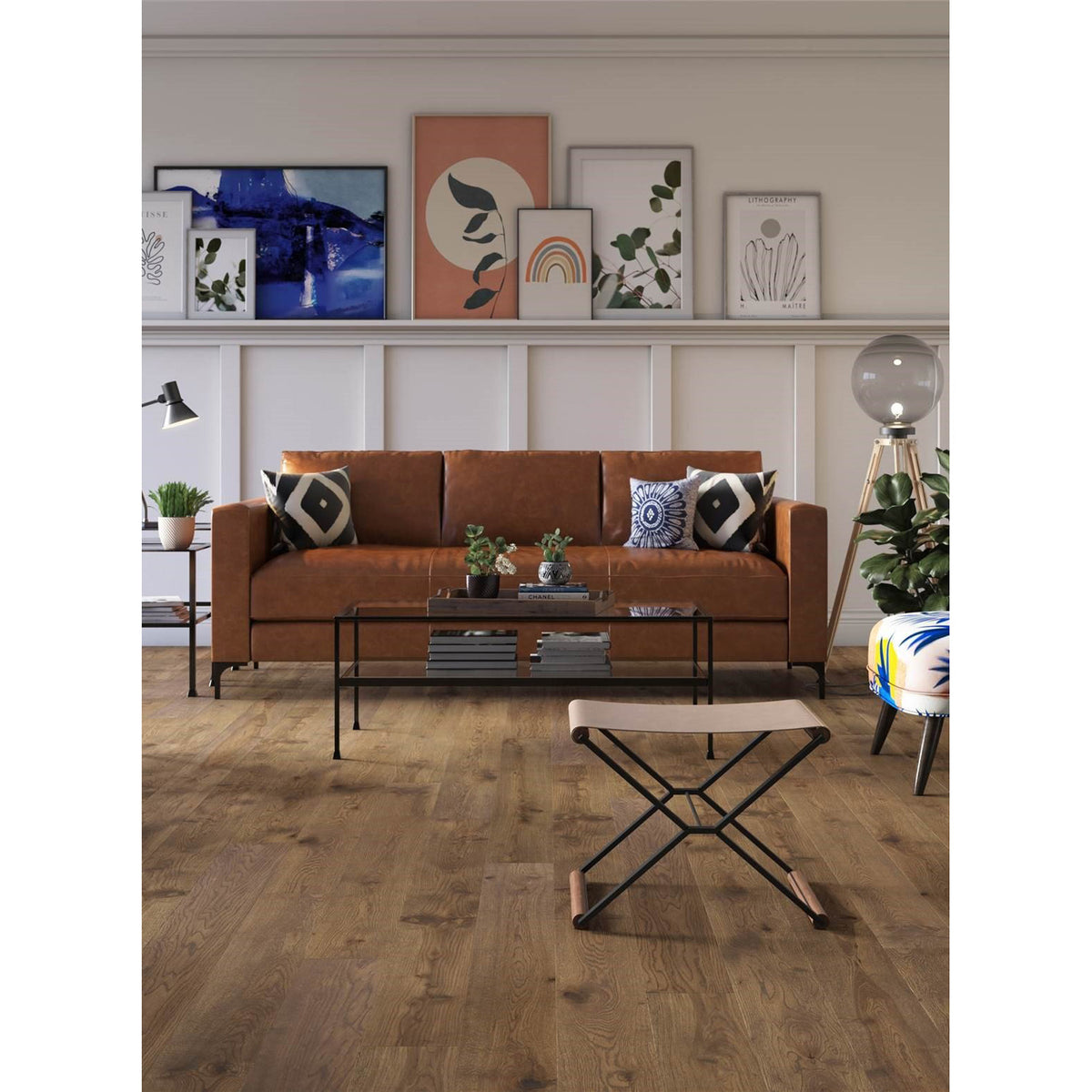 LM Flooring - Lauderhill Collection - Weldon White Oak Installed
