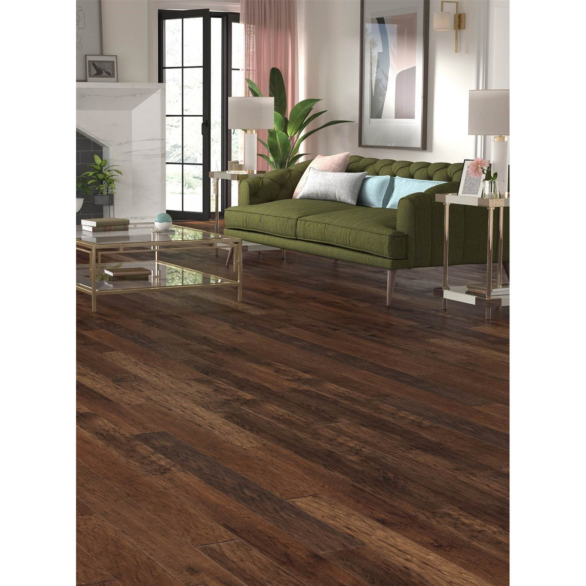 LM Flooring - River Ranch Collection - Almond Hickory Room Scene