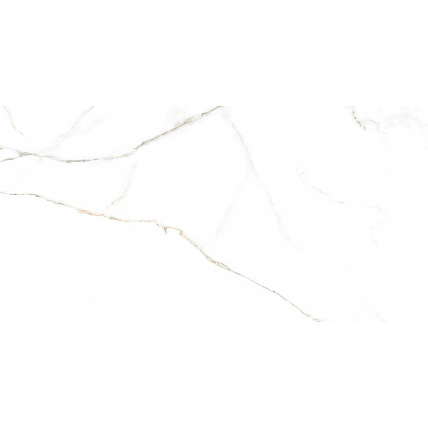 General Ceramic - Lance White Polished Tile - 24 in. x 48 in. — Floorzz