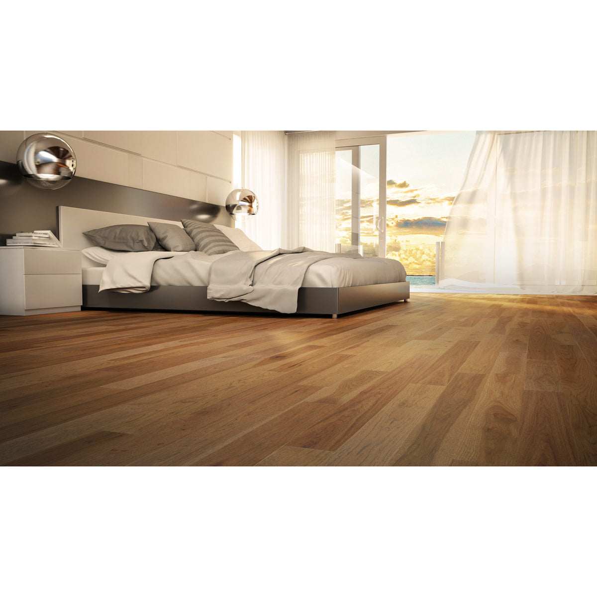 Lauzon - Ambiance Emira 5 3/16&quot; Engineered Nextstep Hardwood - Hickory Tunga