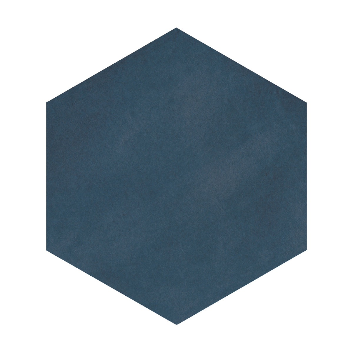 Lungarno Ceramics - Casablanca - Ocean Blue Hex Solid