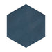Lungarno Ceramics - Casablanca - Ocean Blue Hex Solid