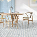 Lungarno Ceramics - Casablanca - Ocean Blue Hex Deco Installed