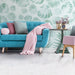 Lungarno Ceramics - Casablanca - Cloud Hex Solid Room Scene