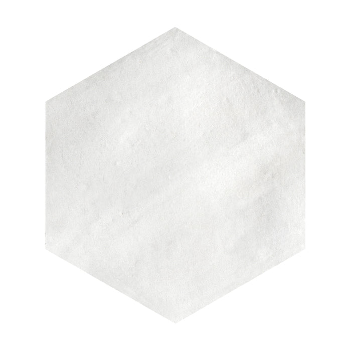 Lungarno Ceramics - Casablanca - Cloud Hex Solid