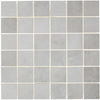 See Lungarno Ceramics - Disk 2 in. x 2 in. Porcelain Mosaic - Grey