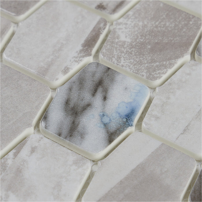 Lungarno Ceramics - Coastline 2 in. Glass Mosaic - Big Sur — Floorzz