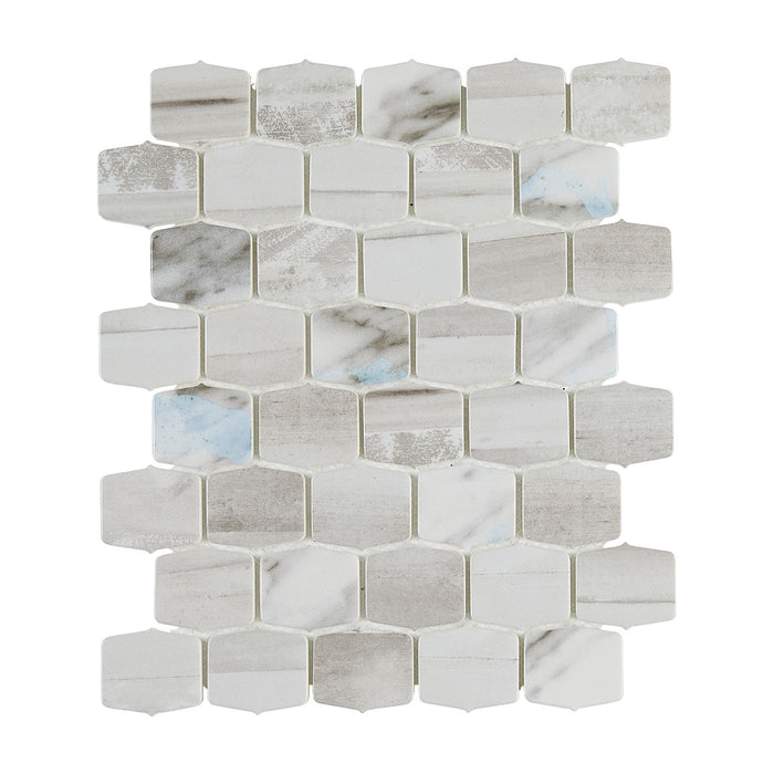 Lungarno Ceramics - Coastline 2 in. Glass Mosaic - Big Sur