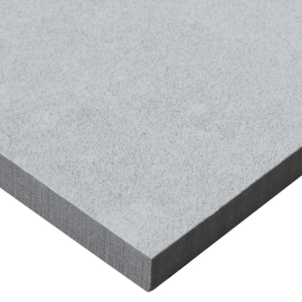 Lungarno Ceramics - Disk 12 in. x 24 in. Porcelain Tile - Grey - Floorzz