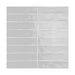 Lungarno - Linea 3 in. x 12 in. Ceramic Tile - Cenere Glossy