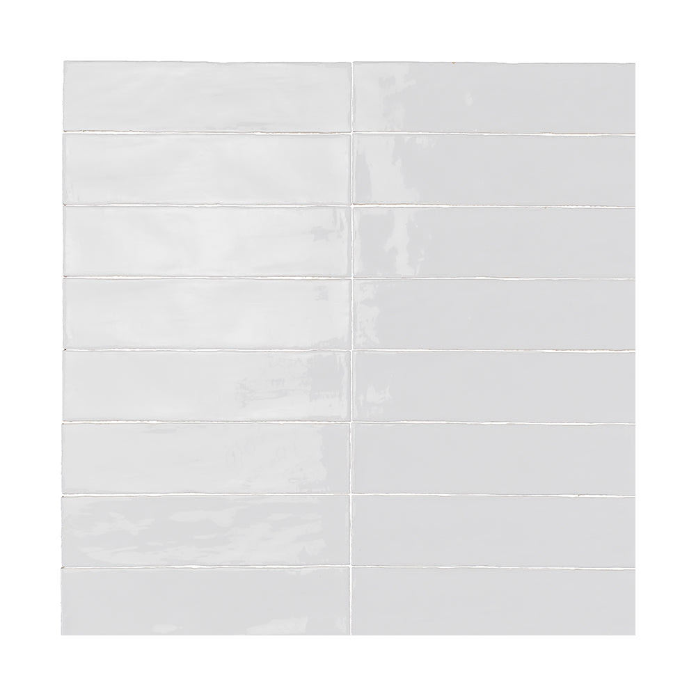 Lungarno - Linea 3 in. x 12 in. Ceramic Tile - Ghiaccio Glossy