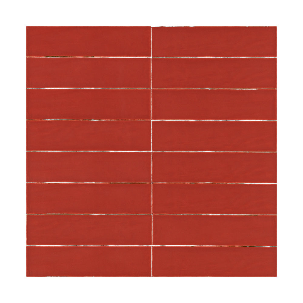 Lungarno - Linea 3 in. x 12 in. Ceramic Tile - Terracotta Matte