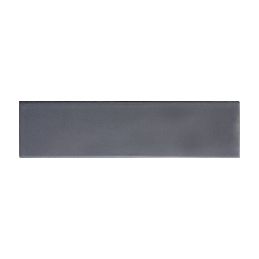 Lungarno - London Metro 3 in. x 12 in. Ceramic Wall Tile - Soho Grey