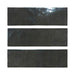 Lungarno Ceramics - Marrakesh 2.5" x 8" Wall Tile - Berber Black