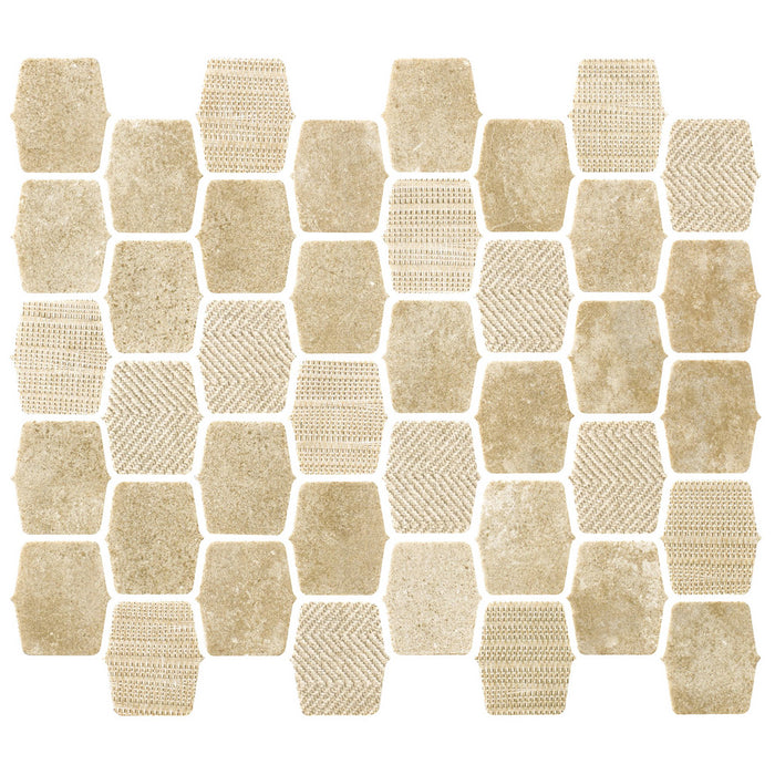 Lungarno - Organic Strands Lantern Mosaic - Beige