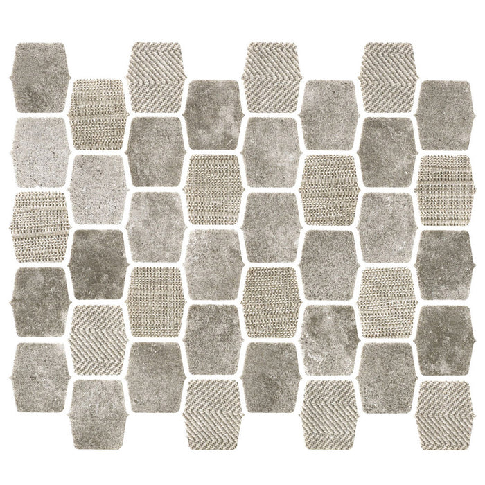 Lungarno - Organic Strands Lantern Mosaic - Grey