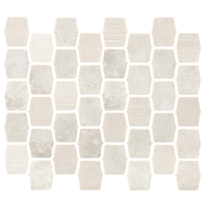 Lungarno - Organic Strands Lantern Mosaic - Ivory