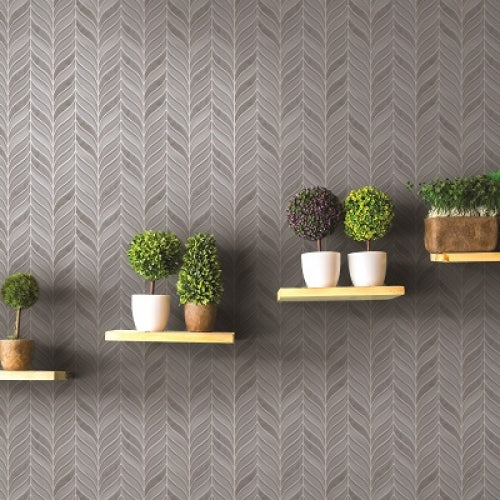 Lungarno Ceramics - Natural Elements - Dove Leaves Mosaic